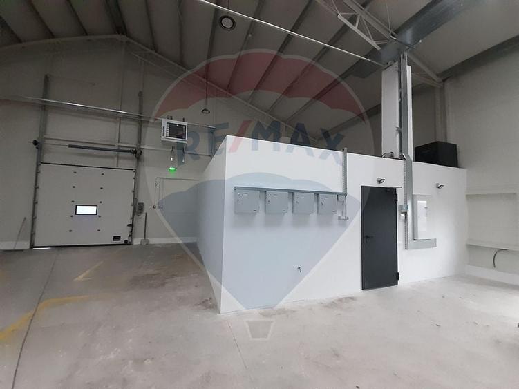Hala 618 mp langa Aeroport Cluj, acces TIR, porti electrice, birouri - 3
