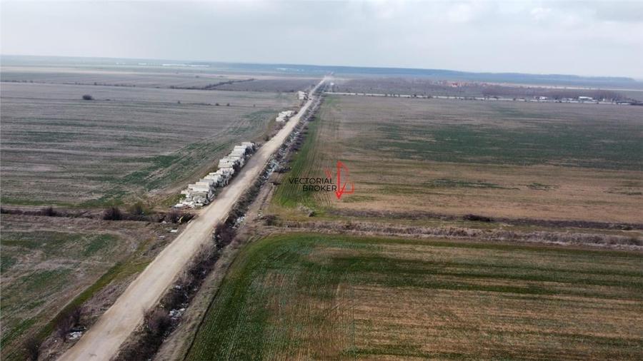 Teren intravilan cu deschidere generoasa la DN6,  Mihailesti, Giurgiu - 6