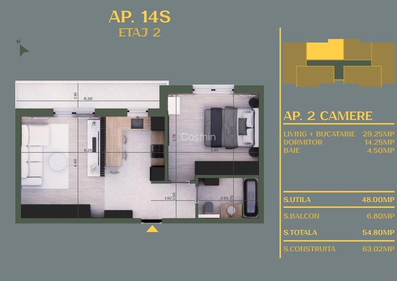 Apartament 2 camere Berceni - rate dezvoltator Apartament 2 camere Berceni - rate dezvoltator
