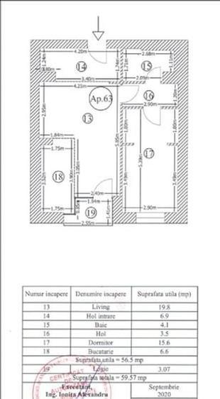 Apartament premium 2 camere, Barbu Văcărescu, mobilat, parcare, view superb - 11