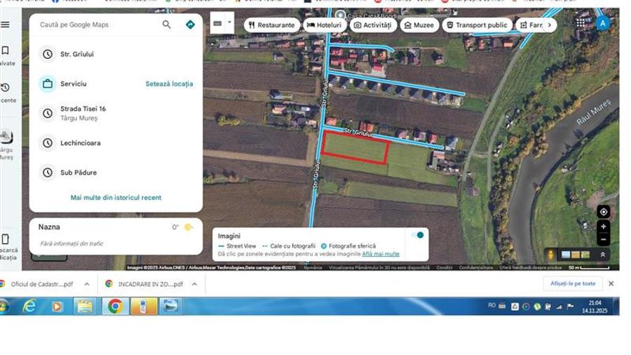 De vanzare parcele de 5 arii, utilitatile la poartă strada graului, Nazna - 7