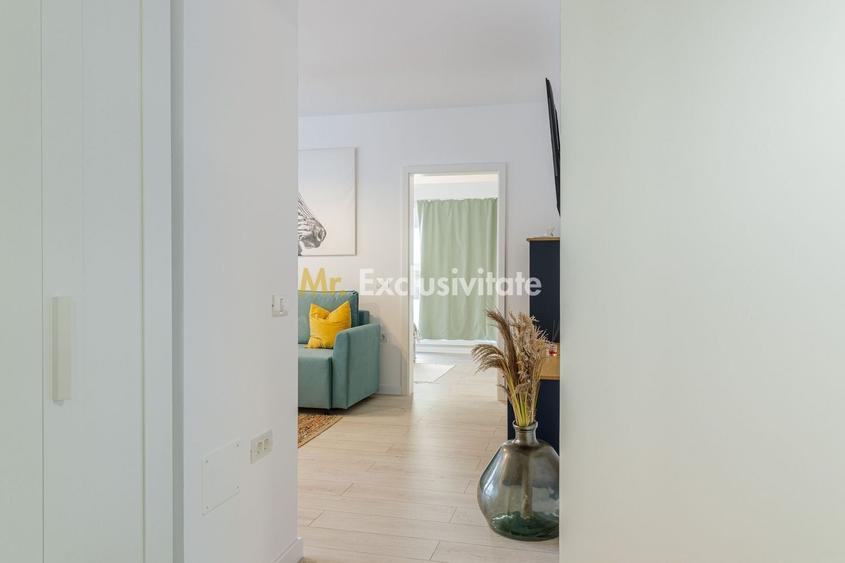 Apartament cu 2 camere semidecomandat, mobilat în Nord-Vest