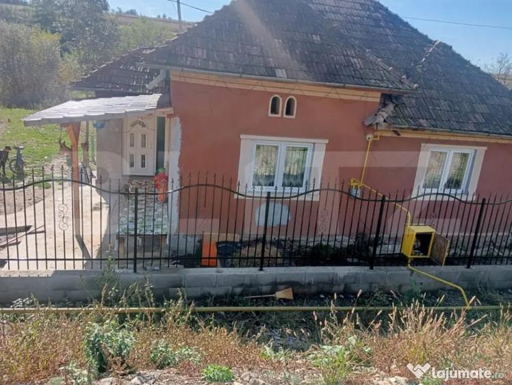 Casă cu 2 camere cu Teren 1500 Mp în Central
