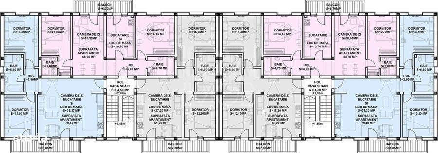 Apartament 3 camere, 2 bai + camara - Str. Doamna Stanca - 1