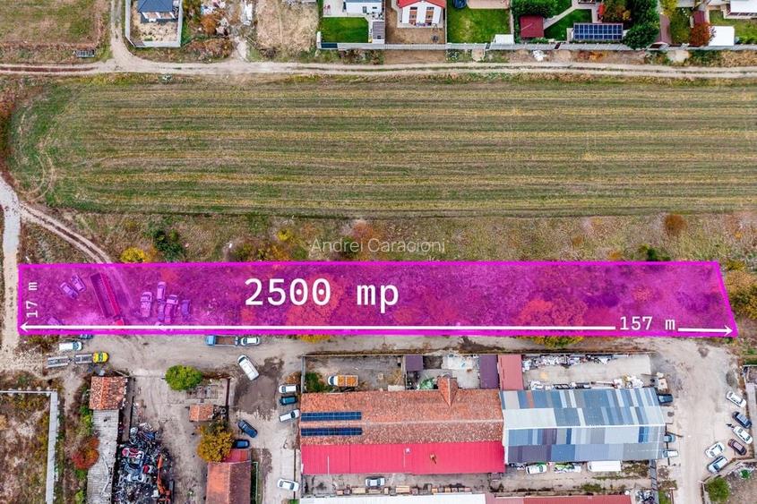 Teren de 2500 mp, cu posibilitate de parcelare în Bujac Arad