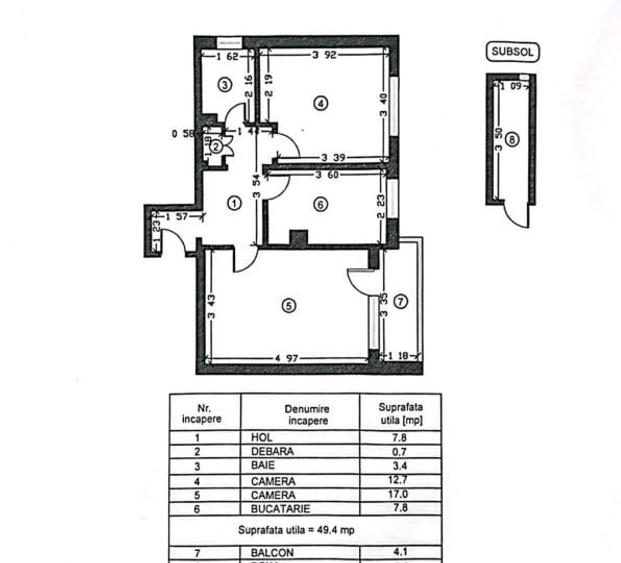 ► Sabrosso 2 Camere Decomandate 53,5m² Incadrat SUD Boxa Gaze - 1
