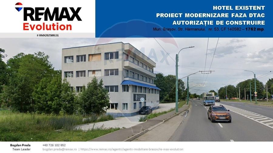 Oportunitate investiție-Clădire cu autorizație hotel și teren BRAȘOV - 2