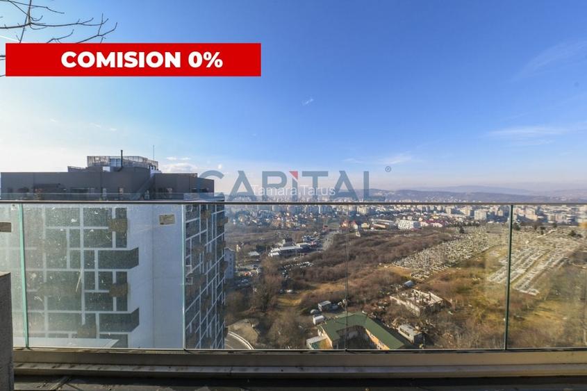 FARA COMISION ! PENTHOUSE 109,5mp, etaj 14, terasa 57mp, priveliste superba