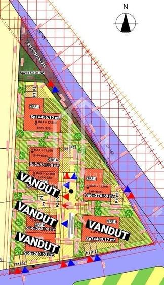Teren intravilan 376mp, puz aprobat, Selimbar - 1