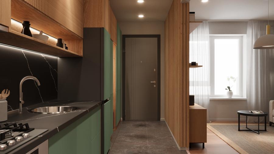 Apartament 2 camere 2E parter | HILS Titanium Ansamblu rezidential nou - 4