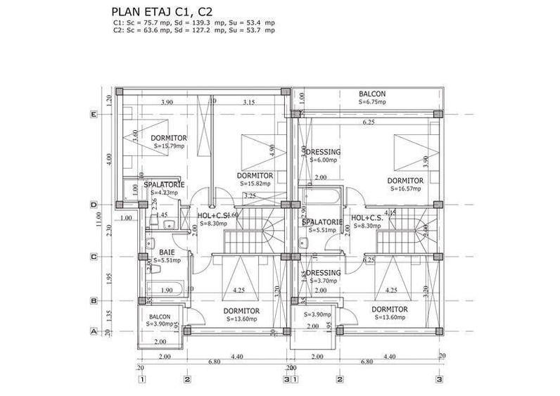 Vand casa 3 camere 2 bai 108 mp utili Pantelimon centru - 3