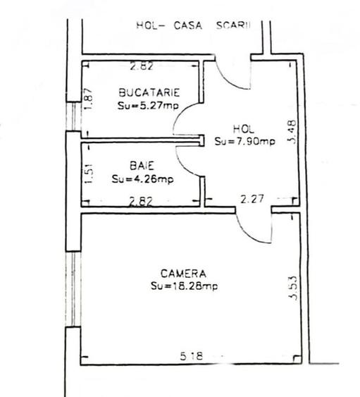 Piața Tomis 3 - garsonieră decomandată mobilată utilată - 2