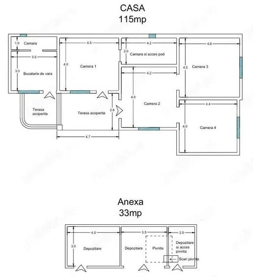 Casa si teren in Gligoresti comuna Luna - 8