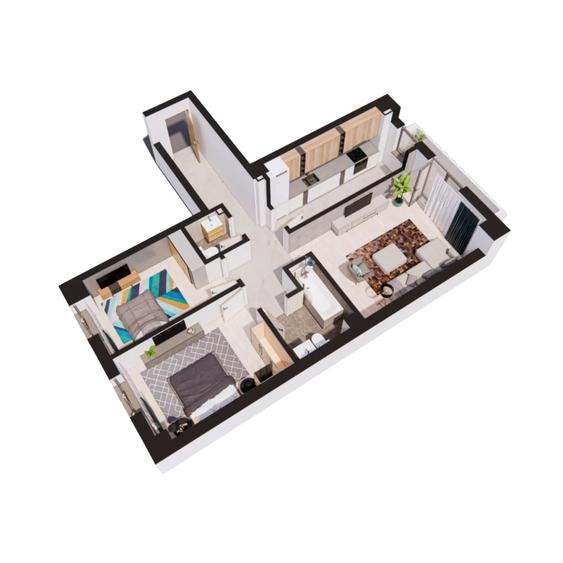 Apartament 3  camere Pacurari  COD   136435 - 15