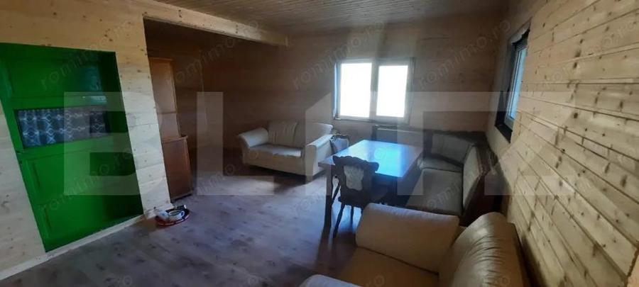 Cabana superba din barne de lemn, 64mp + 1000mp teren, zona montana ?ugag - 6
