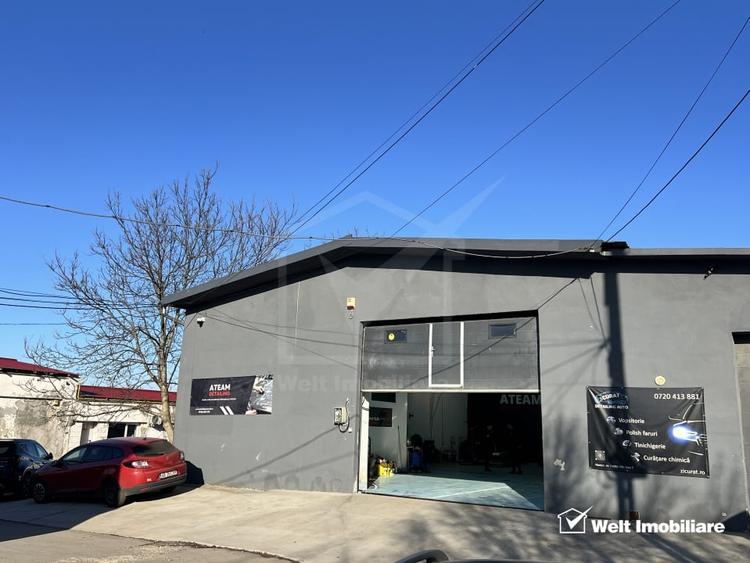 Hala multifunctionala 245mp, usa sectionala, H4,5m, str. Cetatii Floresti - 1