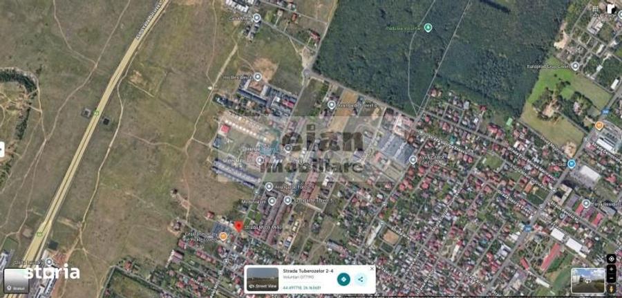 Voluntari - Matei Millo Central teren 460 mp, d-17, curent, apa - 3