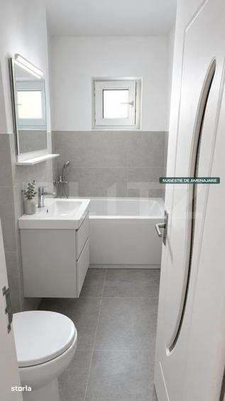 Apartament cu 2 camere semidecomandat în Sârbi