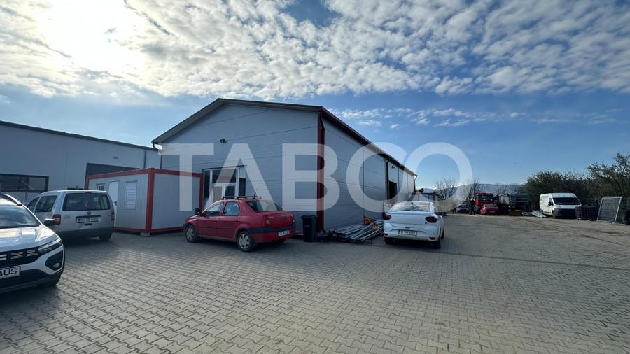 Hala acces  direct din DnE1 industriala de vanzare in Cristian Sibiu - 2