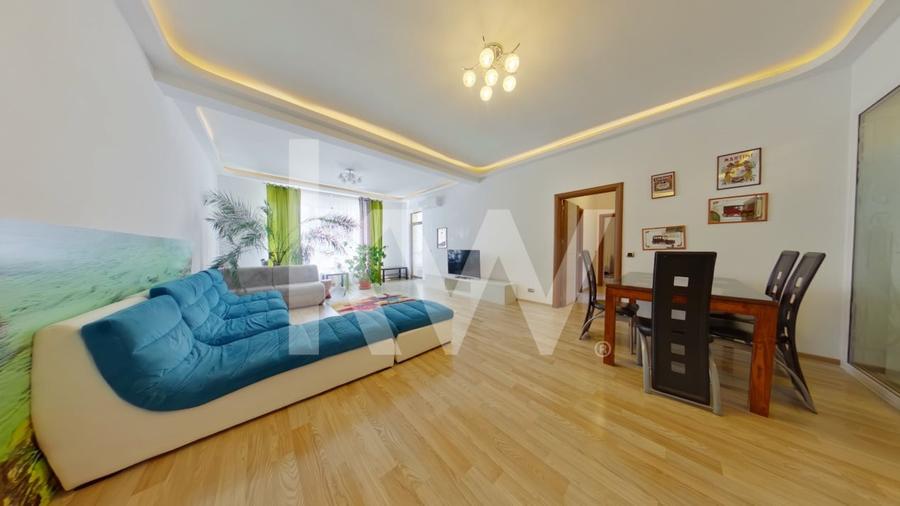 Apartament cu 3 camere decomandat, mobilat în Tractorul