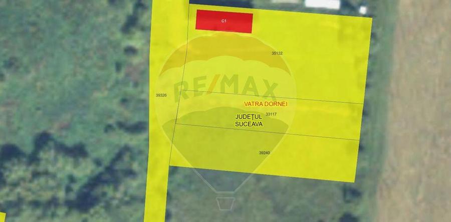 Teren 832mp Vatra Dornei / Strada Zimbrului - 1