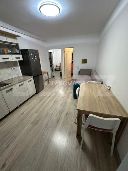 Apartament 2 camere, 43 mp, terasa 31 mp, mobilat, parcare inclusa, Baciu