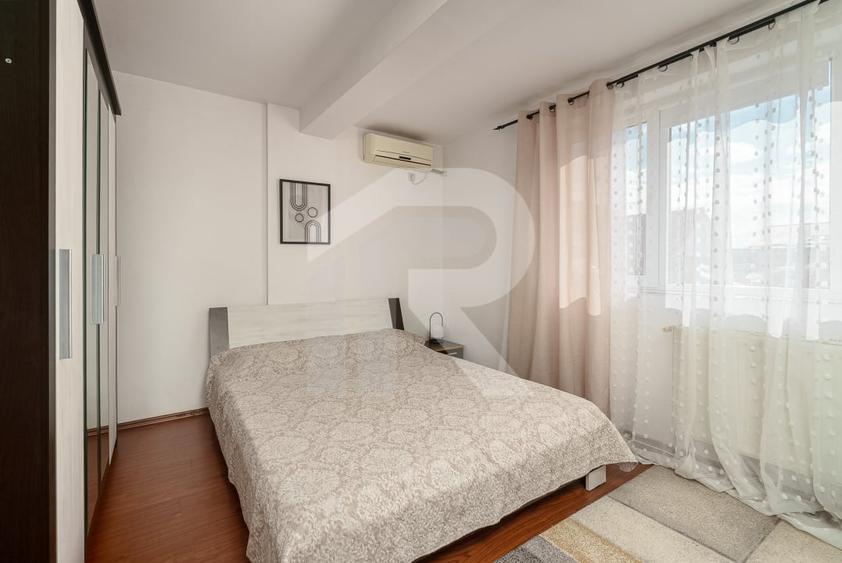 Garsoniera spatioasa 38 mp | Etaj 2/3 | Mobilata & utilata | Str. Valea Furcii - 6