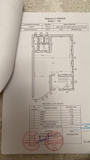 Spațiu comercial, de 280 mp, în Tătărași