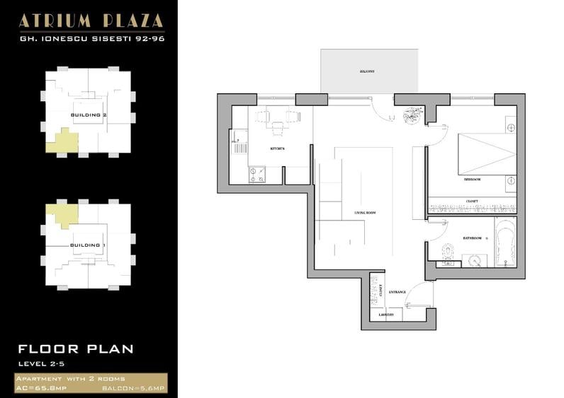 Apartament 2 camere,finisaje premium,complex ATRIUM PLAZZA,STB/Metrou,comision 0 - 15