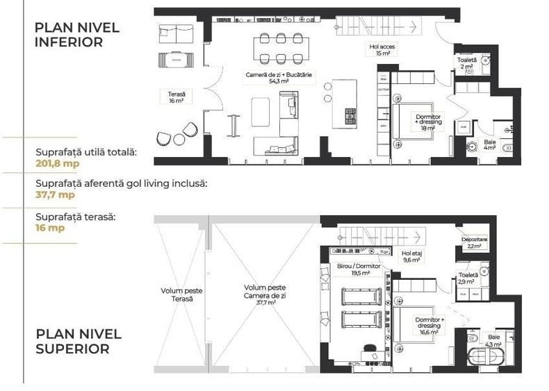 Loft industrial superb I 4 camere I Floreasca I Terasă generoasă - 7