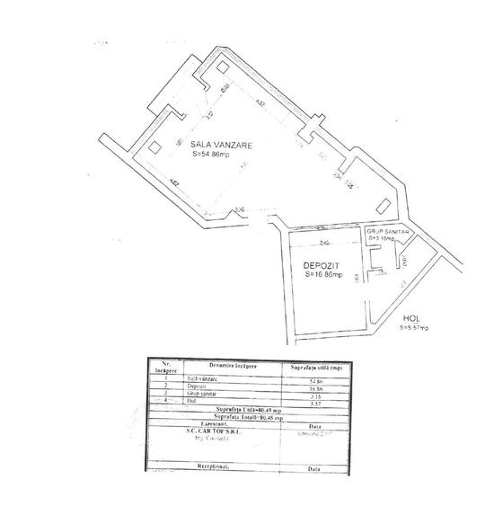 Dacia - bd. Tomis, SPATIU COMERCIAL, 80 mp. - 5