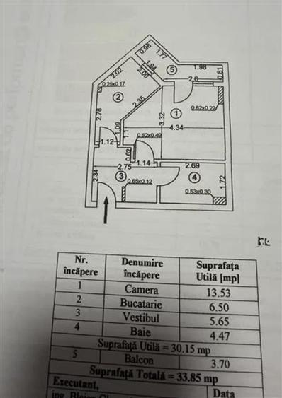 Vanzare Garsoniera Decomandata Aparatorii Patriei-Turnu Magurele - 1