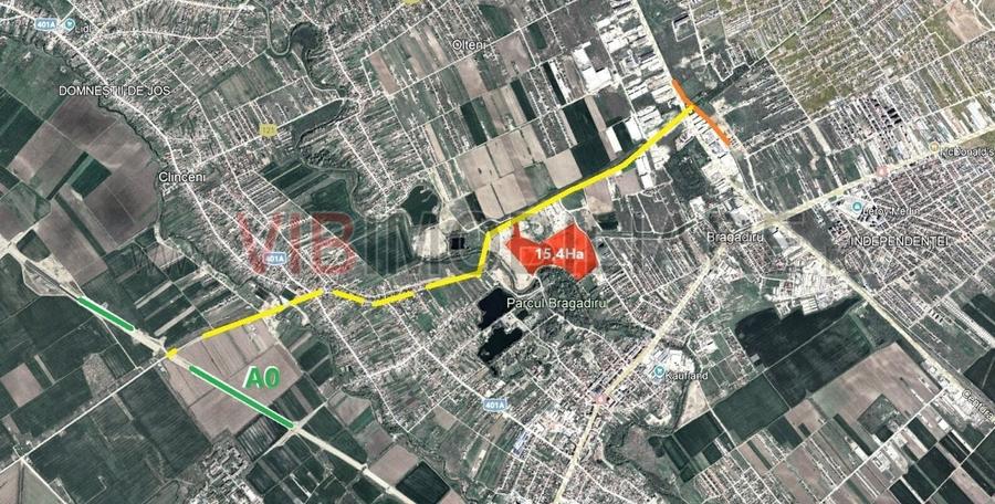 3.5 HA teren intravilan Bragadiru- Parcul Bragadiru - 2