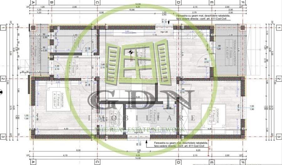 Casa Plan parter, 320 mp teren, 90 mp utili, Oltenia Garden-Pielesti - 3