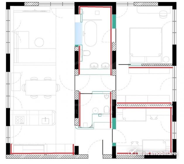 Apartement in vila cu piscina, Europa - 9