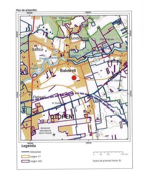 Teren Intravilan Balotesti -Therme | 10.000 MP | Toate Utilitatile - 2