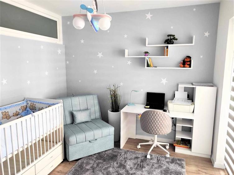 Apartament nou cu 3 camere, confort I, 68mp, etaj 2, superfinisat, mobilat si utilat, cu parcare, in - 5