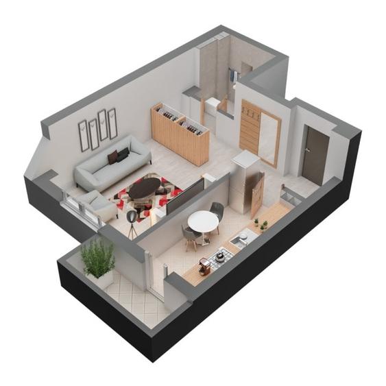 APARTAMENT LA BLOC NOU, FINALIZAT, CU MUTARE IMEDIATA - 4