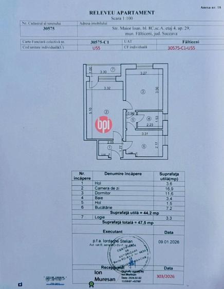 SE VINDE Apartament cu 2 camere, langa Liceul Agricol din Falticeni, SV - 2