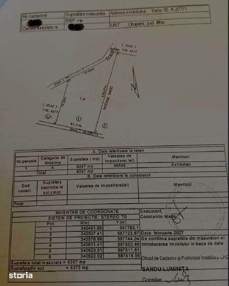 Teren 6.400 mp | Otopeni Str. Carpati | 5 loturi | Investitie / De - 1