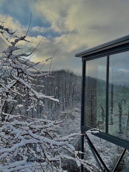 Cabana suspendata la 7 metrii inaltime , dispune de un teren de 1600 m - 6