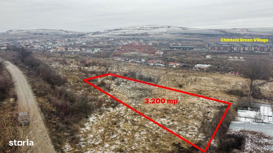 Teren 3,200mp Chinteni / Strada Principala - 6