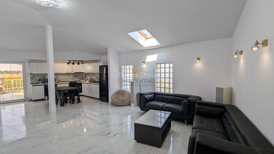 Apartament 4 camere, mobilat si utilat, terasa + curte, Magurele, Ilfov