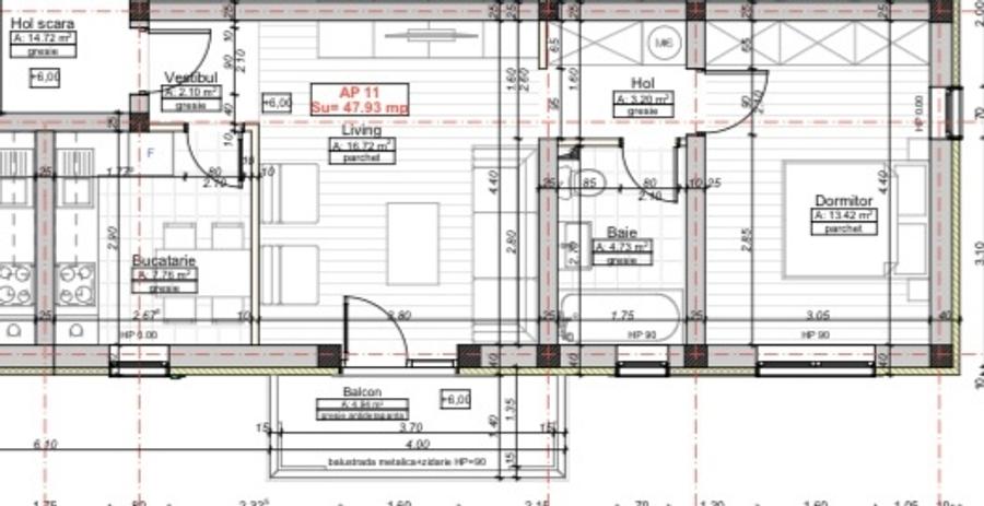 Apartament nou cu 2 camere - loc de parcare inclus - zona Braytim - 3