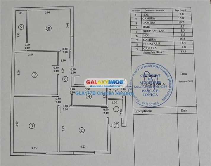 Buc Noi Lidl Casa 3 camere SU 85 mp Teren 300 mp - 9