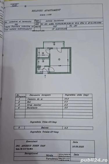Garsoniera Targu Jiu. - 1