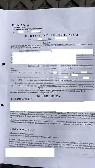 PARC VEST - Centura -ter. intravilan , 4949mp - 150000 euro - 1