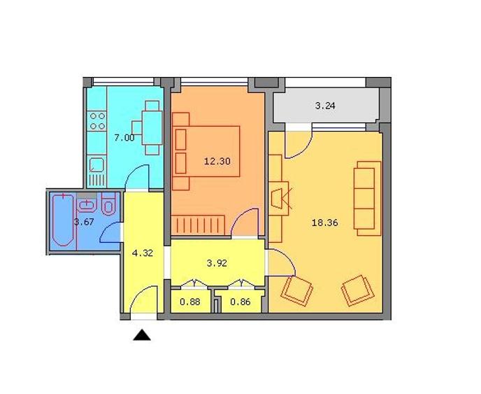 Inchiriere apartament 2 camere Dorobanti - 1