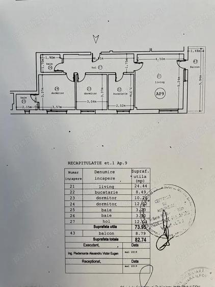 Apartament 3 camere complet mobilat si utilat - 3
