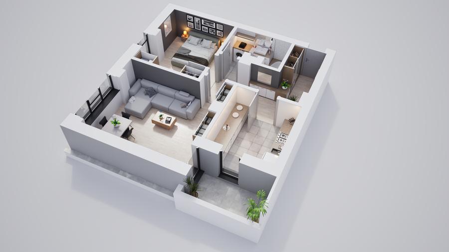 Apartament 2 camere intr-un complex cu parc privat - Respira aer curat acasa - 10